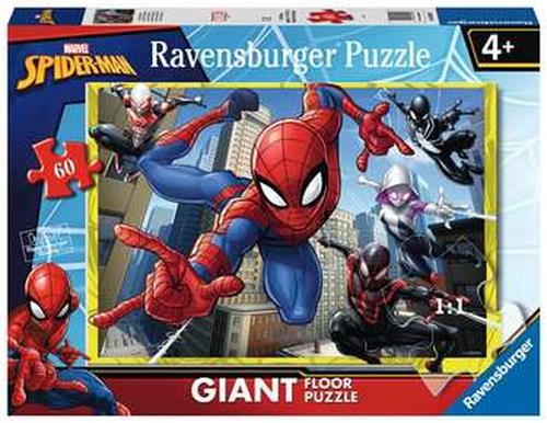 Ravensburger Spiderman, 60 stuk(s), Strips, 4 jaar