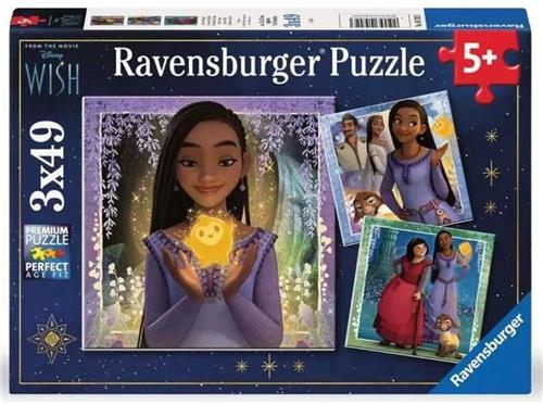 Ravensburger puzzel Disney Wish - Legpuzzel - 3x49 stukjes