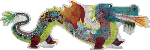 Djeco XL Puzzel 58 stukken | Leon de Draak