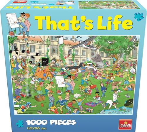 Goliath That's Life Puzzel - Universiteit - Puzzel 1000 stukjes