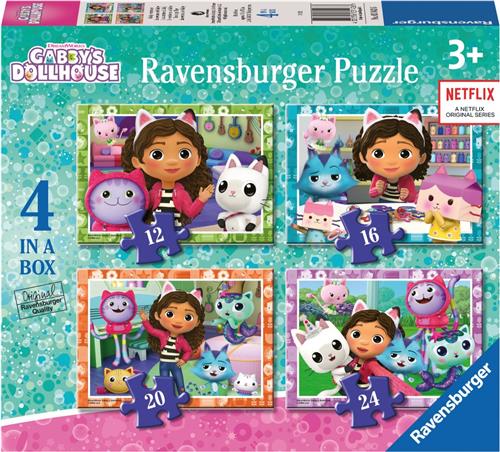 Gabby's Poppenhuis Legpuzzel 4in1