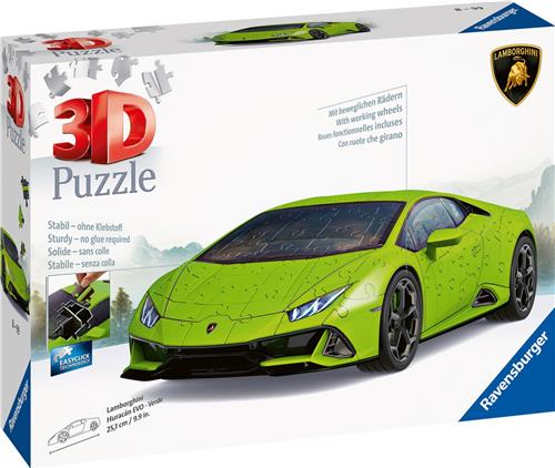 Ravensburger Lamborghini Huracán EVO Verde - 3D Puzzel
