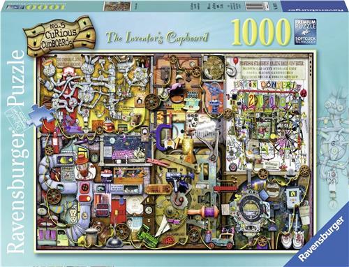 Ravensburger puzzel Colin Thompson The inventors cupboard - Legpuzzel - 1000 stukjes