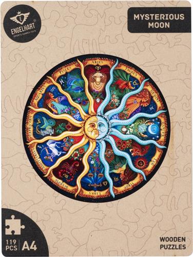 Puzzel A4 Maan