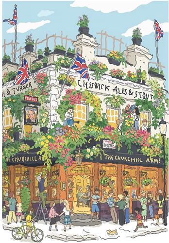 Robotime Rolife Pub in London 1000 Piece Jigsaw Puzzle PT007 - Puzzel - Legpuzzel - 1000 stukjes