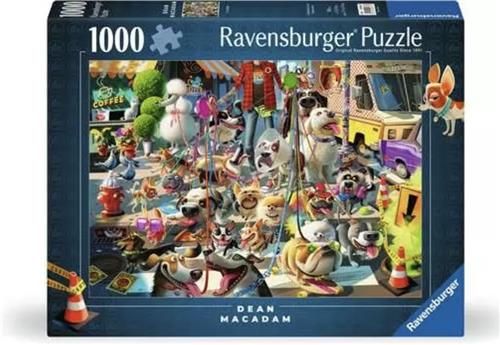 The Dog Walker - Dean Macadam - Ravensburger 1000 stukjes - 12000876
