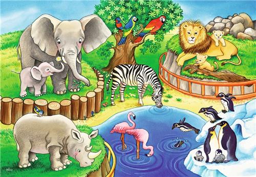Ravensburger 4005556076024 Legpuzzel 12 stuk(s) Stripfiguren