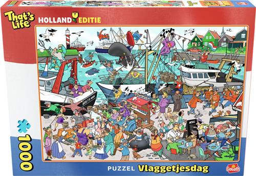 Goliath - That's Life Hollandse Editie Vlaggetjesdag - Puzzel - 1000 Stukjes