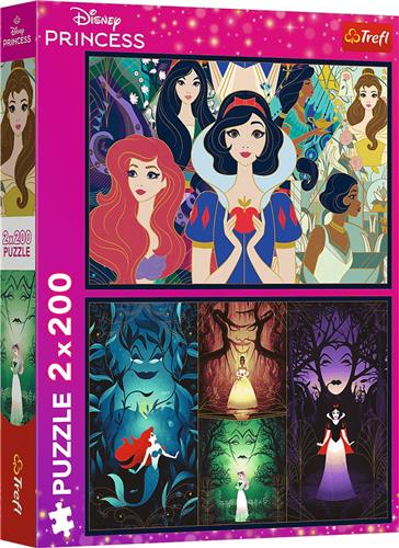 Trefl Trefl 2x200 - Enchanting princesses / Disney Princess_FSC Mix 70%.