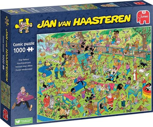 Jan van Haasteren  Hondenparcours Puzzel 1000 Stukjes