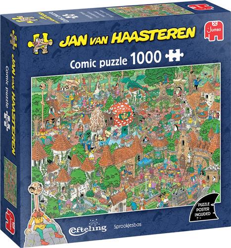 Jan van Haasteren - Efteling, Sprookjesbos (1000 stukjes), 12Y+