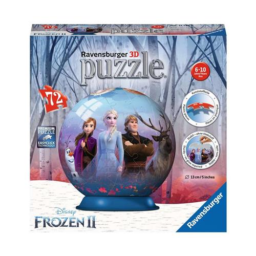 Ravensburger Disney Frozen 2 puzzleball - 3D Puzzel - 72 stukjes