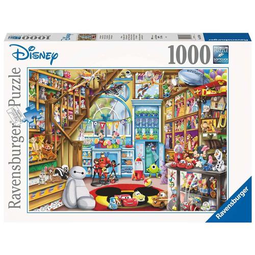 Ravensburger puzzel Disney In de speelgoedwinkel - Legpuzzel - 1000 stukjes
