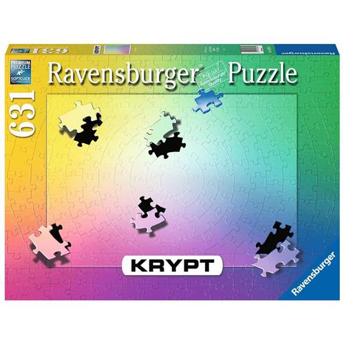 Ravensburger Krypt puzzel Gradient Pasteltinten - Legpuzzel - 631 stukjes