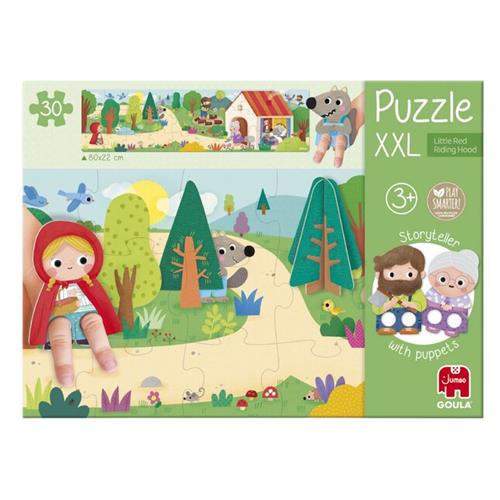 Kinderpuzzel Diset XXL Roodkapje 30 Onderdelen
