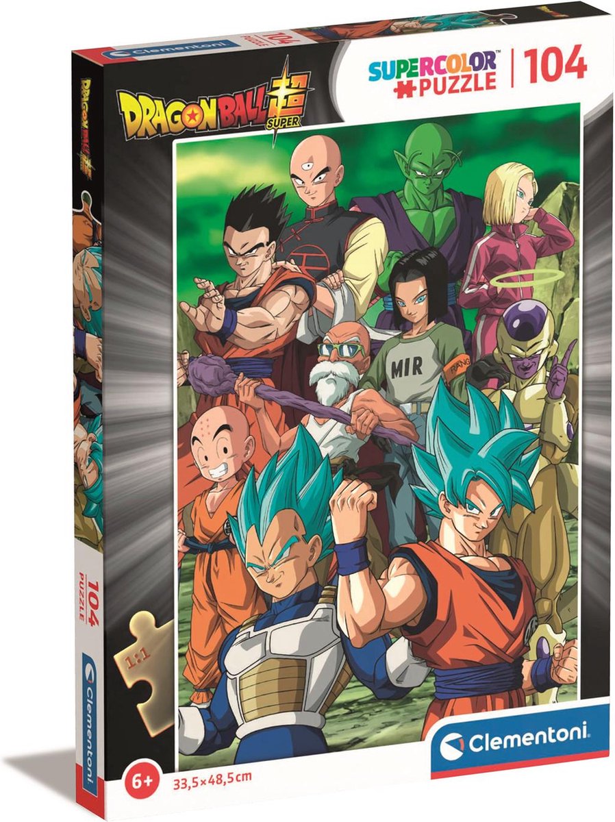Clementoni - Puzzel - 104 Stukjes - Dragonball - Kinderpuzzel - Vanaf 6 ...