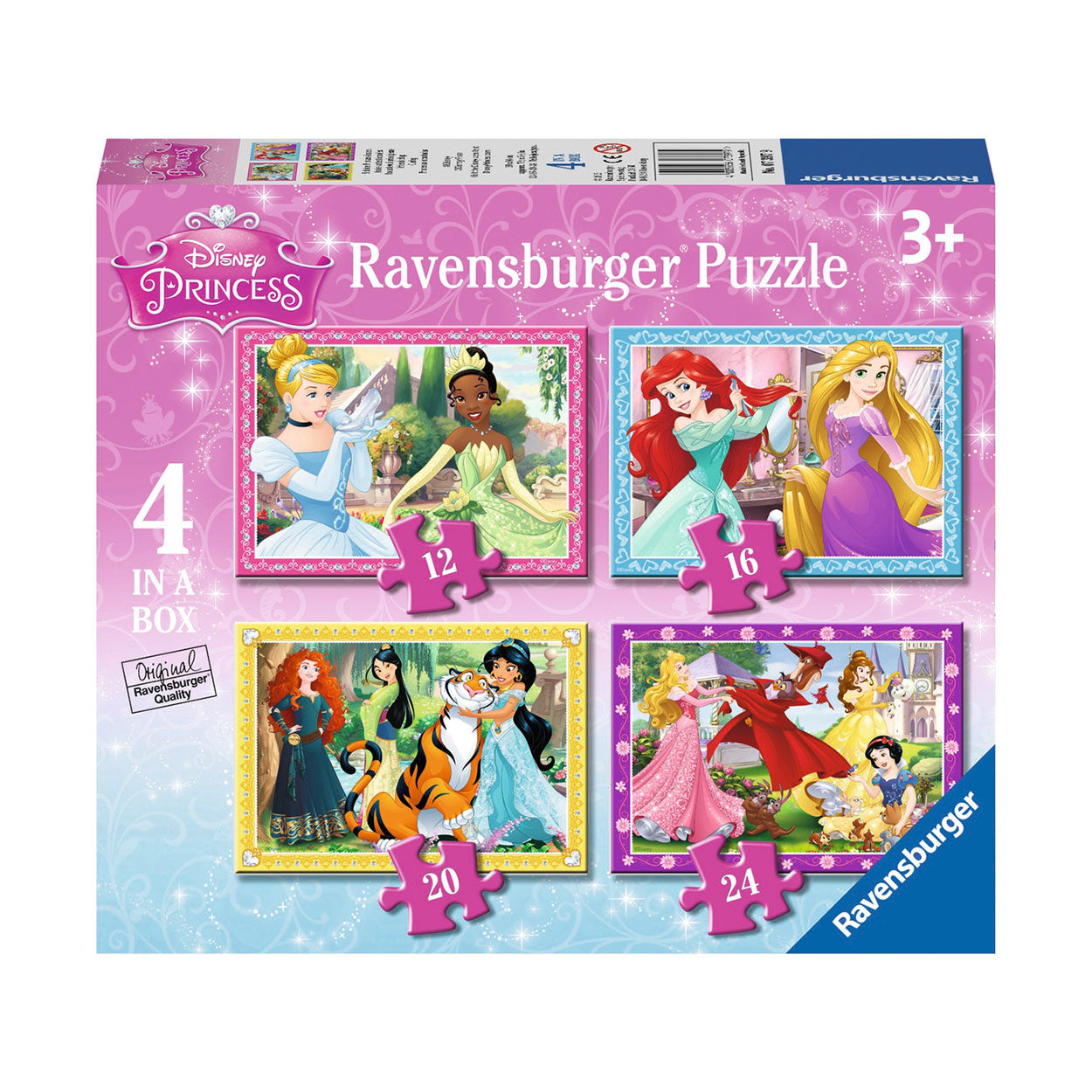 Ravensburger puzzel Disney Princess - 12+16+20+24 stukjes ...